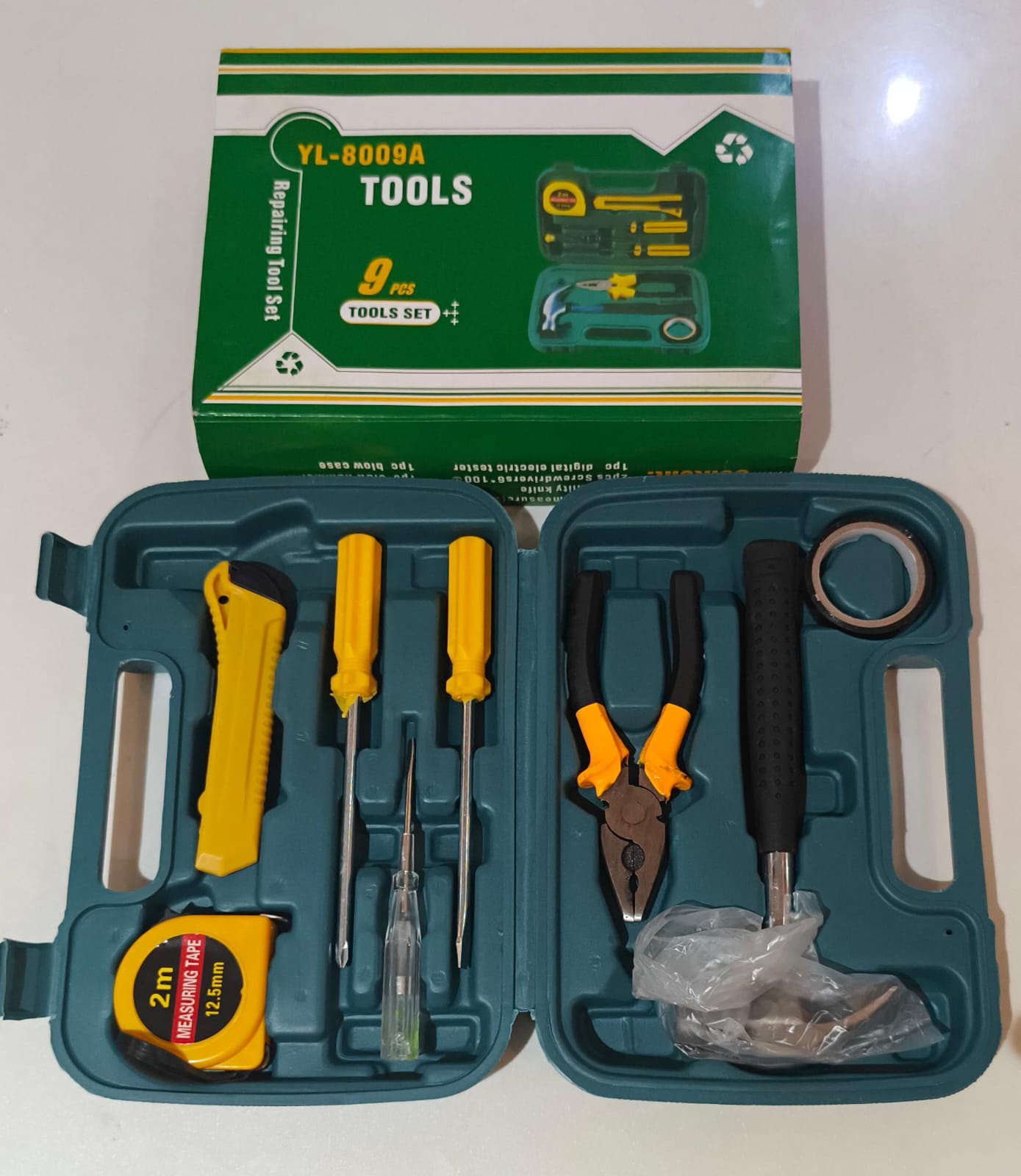 8 PCS Professional Tool Set with Storage Box – Durable, Compact & Multi-Purpos